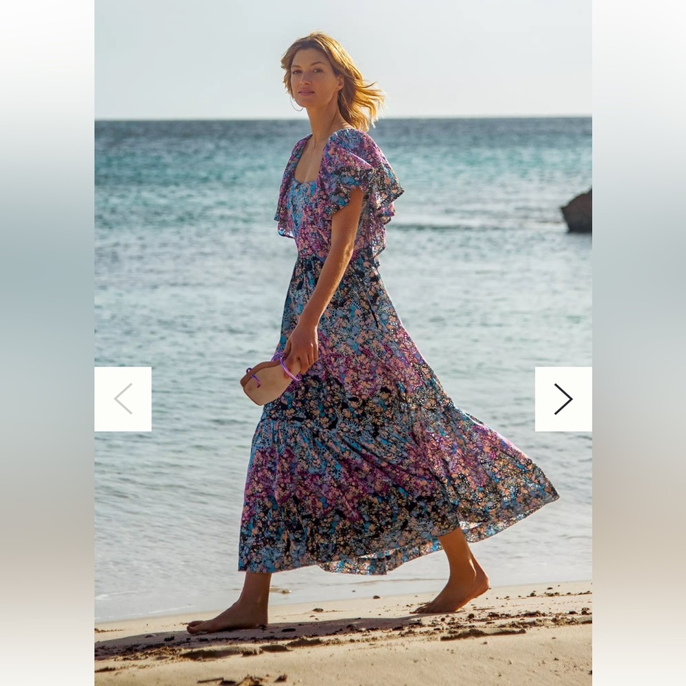 Anthropologie Clementina Eyelet Maxi Dress - Picture 12 of 12